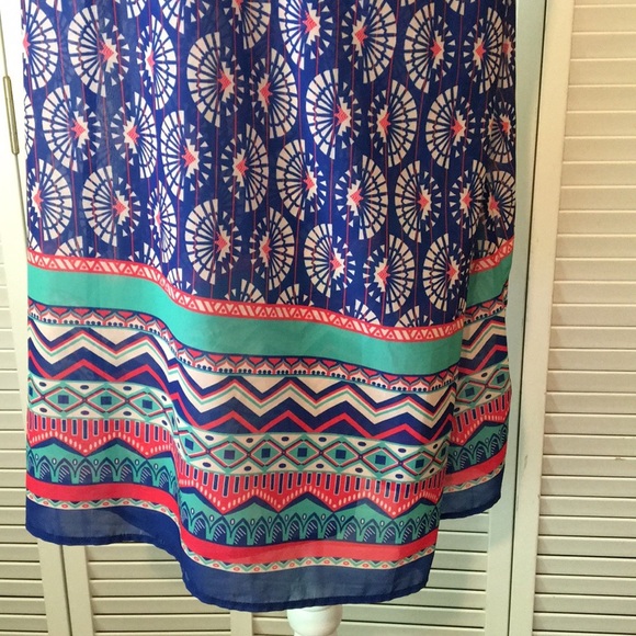 Flying Tomato Column Halter Dress. Stunning! Size S. - Picture 6 of 7